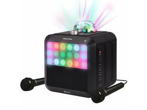 Singston Star Burst All-In-One Karaoke System Machine with Two Microphones Singston Star Burst All-In-One Karaoke System Machine with Two Microphones