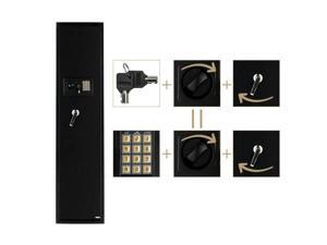 5 Rifle Eletronic Lock Steel Lockbox Firearm Cabinet Safe Lockbox Storage 5 Rifle Eletronic Lock Steel Lockbox Firearm Cabinet Safe Lockbox Storage
