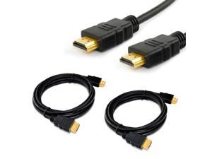 2 Units Lot: 6 Feet High Speed HDMI Cable Supports Full HD 1080P TV XBOX LCD HD