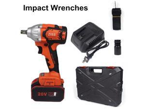 20V Cordless Impact Wrench 1/2"Brushless Electric Wrench Driver 800Nm w/ Battery 20V Cordless Impact Wrench 1/2"Brushless Electric Wrench Driver 800Nm w/ Battery