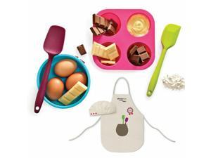 Kids 6-Piece Silicone Baking Muffin Cupcake Molder Set Kids 6-Piece Silicone Baking Muffin Cupcake Molder Set