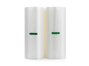 2 Rolls 11" x 50' Vacuum Seal Bags 4 Mil Embossed for Foodsaver Sealer Storage 2 Rolls 11" x 50' Vacuum Seal Bags 4 Mil Embossed for Foodsaver Sealer Storage