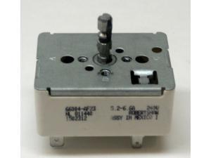66004-AF23 for 3149404 Whirlpool Range Stove Burner Control Infinite Switch