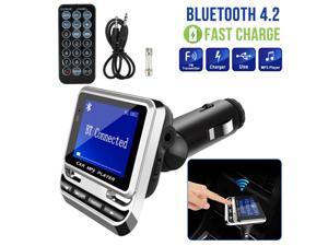 Bluetooth In-Car Wireless FM Transmitter MP3 Radio Adapter USB Charger w/Remote Bluetooth In-Car Wireless FM Transmitter MP3 Radio Adapter USB Charger w/Remote