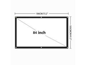 Projector Screen 16:9 Portable Foldable HD Outdoor Home Cinema Theater 3D Movie Projector Screen 16:9 Portable Foldable HD Outdoor Home Cinema Theater 3D Movie