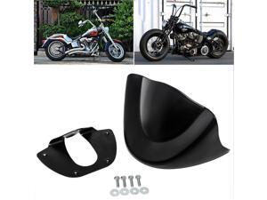 Matte Black Front Chin Spoiler Air Dam Fairing For Harley Dyna FXDL FXD 99-05 US Matte Black Front Chin Spoiler Air Dam Fairing For Harley Dyna FXDL FXD 99-05 US