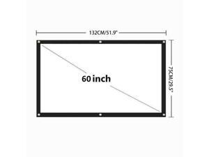 Projector Screen 16:9 Portable Foldable HD Outdoor Home Cinema Theater 3D Movie Projector Screen 16:9 Portable Foldable HD Outdoor Home Cinema Theater 3D Movie