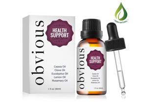 Health Support Essential Oil Blend - 1 oz. Pure Theutic w/ Glass Dropper Health Support Essential Oil Blend - 1 oz. Pure Theutic w/ Glass Dropper