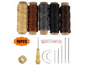 16x Repair Sewing Needles Kit Curved Canvas Upholstery Leather Carpet Heavy Duty 16x Repair Sewing Needles Kit Curved Canvas Upholstery Leather Carpet Heavy Duty