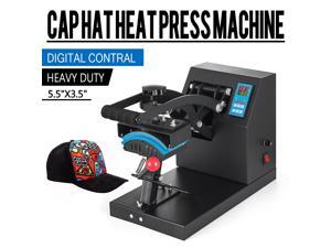 Heat Press Transfer Digital Clamshell 7x3.5" Hat Cap Sublimon Machine Heat Press Transfer Digital Clamshell 7x3.5" Hat Cap Sublimon Machine