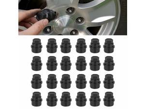 24Pcs Lug Nut Cover Cap 15646250 Fit for Chevrolet GMC 1500 2500 Full Size Truck 24Pcs Lug Nut Cover Cap 15646250 Fit for Chevrolet GMC 1500 2500 Full Size Truck