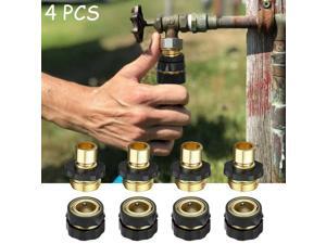 4x 3/4' Garden Hose Quick Connect Fit Brass Female Male Connector Set US 4x 3/4' Garden Hose Quick Connect Fit Brass Female Male Connector Set US