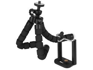 Phone Tripod, Flexible Octopus Tripod Phone Holder Mount, Cell Phone Tripod, Camera Tripod, Travel Tripod,Tabletop Tripod for iPhone Gopro (Black) Phone Tripod, Flexible Octopus Tripod Phone Holder Mount, Cell Phone Tripod, Camera Tripod, Travel Tripod,Tabletop Tripod for iPhone Gopro (Black)