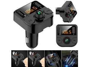 LCD Wireless Bluetooth FM Radio Adapter Music Player FM Transmitter Car Bluetooth Player Car Kit with Hands-Free Calling and 2 USB Ports Charger LCD Wireless Bluetooth FM Radio Adapter Music Player FM Transmitter Car Bluetooth Player Car Kit with Hands-Free Calling and 2 USB Ports Charger