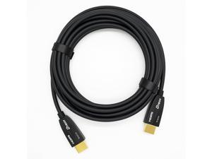 Fiber Optic HDMI 4K HDR Cable 15 25 32 ft 60Hz at 4:4:4 V2.0 Ultra HD Cord