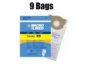 9 Replacement Vacuum Bags for Eureka Style RR 4870 Uprights Microlined 9 Replacement Vacuum Bags for Eureka Style RR 4870 Uprights Microlined