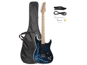 White GST-E 22 Frets Right Handed 6 Strings Electric Guitar with Bag White GST-E 22 Frets Right Handed 6 Strings Electric Guitar with Bag