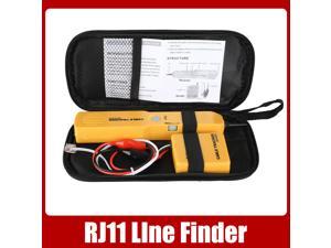Classic RJ11 Line Finder Cable Wire Tone Generator Probe Tracer Tracker Tester