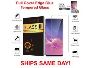 For  Galaxy S10e S10 PLUS Full Cover 3D Tempered Glass Screen Protector