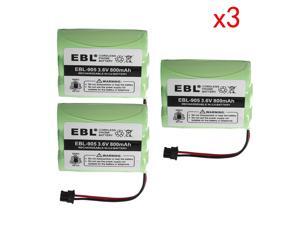 3x 800mAh BT-800 Battery For Uniden BT-905 CP355 P-P501 Cordless Phone 3x 800mAh BT-800 Battery For Uniden BT-905 CP355 P-P501 Cordless Phone