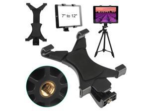 Tripod Mount Holder Bracket 1/4" Thread Adapter For 7"-12" Tablet iPad Universal Tripod Mount Holder Bracket 1/4" Thread Adapter For 7"-12" Tablet iPad Universal