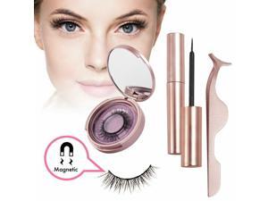 Reuseble Magnetic Eyeliner and Eyelash No Glue Required Lashes Set w/Tweezer Kit Reuseble Magnetic Eyeliner and Eyelash No Glue Required Lashes Set w/Tweezer Kit
