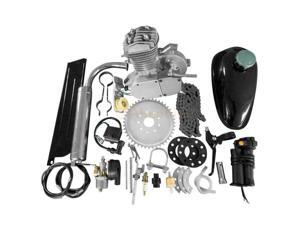 New 2 Stroke 49cc 50cc Bicycle Petrol Gas Motorized Engine Bike Motor Kit Silver New 2 Stroke 49cc 50cc Bicycle Petrol Gas Motorized Engine Bike Motor Kit Silver