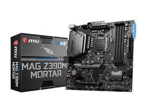 Intel Motherboards MSI MAG Z390M MORTAR LGA 1151 (300 Series) Intel Z390 HDMI SATA 6Gb/s USB 3.1 Micro ATX Intel Motherboard Intel Motherboards MSI MAG Z390M MORTAR LGA 1151 (300 Series) Intel Z390 HDMI SATA 6Gb/s USB 3.1 Micro ATX Intel Motherboard