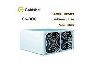 Gold shell CK-BOX Miner 1050GH/S 215W ( Without PSU ) CKB Miner Low Noise Small Household Mining Machine Asic Miner