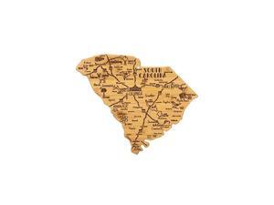 South Carolina State Destination Bamboo Serving and Cutting Board South Carolina State Destination Bamboo Serving and Cutting Board