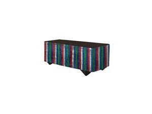 Party Supplies Tinsel Fringe Table Skirt, 144" x 29", Multicolor Party Supplies Tinsel Fringe Table Skirt, 144" x 29", Multicolor
