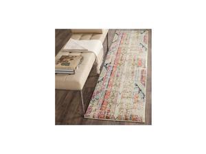Monaco Collection MNC222F Boho Chic Tribal Distressed Non-Shedding Stain Resistant Living Room Bedroom Runner, 2'2" x 6' , Multi Monaco Collection MNC222F Boho Chic Tribal Distressed Non-Shedding Stain Resistant Living Room Bedroom Runner, 2'2" x 6' , Multi