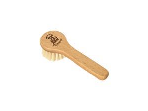 Natural Pig Bristle Mushroom Brush with Beechwood Handle, Gently and Thoroughly Cleans Mushrooms Without Water, 5 inches, Made in Germany