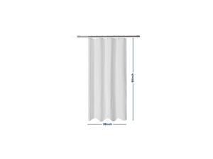RV Shower Curtain Waffle Weave 36 x 64 Inches for Travel Trailer and Camper - 230GSM Heavy Fabric, Water Repellent, Washable, White, 36x64 RV Shower Curtain Waffle Weave 36 x 64 Inches for Travel Trailer and Camper - 230GSM Heavy Fabric, Water Repellent, Washable, White, 36x64