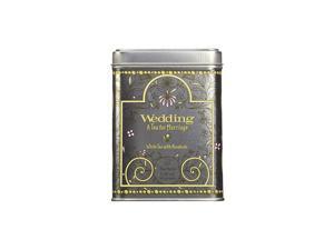 Caffeinated Wedding White Tea With Rosebuds and Petals Tin 20 Sachets Caffeinated Wedding White Tea With Rosebuds and Petals Tin 20 Sachets