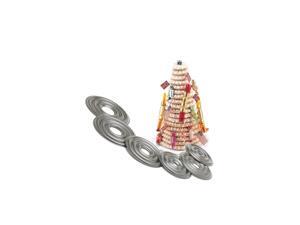 Cake Forms Nonstick Kransekake Norwegian Dessert Ring Tower New Cake Forms Nonstick Kransekake Norwegian Dessert Ring Tower New