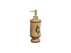 Kokopelli Lotion Pump, Gold Kokopelli Lotion Pump, Gold