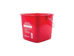 KP196KCRD Kleen-Pail Commercial Cleaning Bucket, 6 Quart, Red