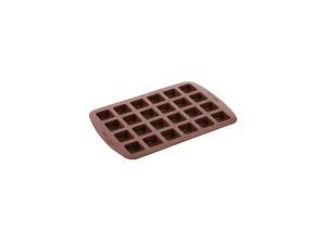 Bite-Size Brownie Squares Silicone Mold, 24-Cavity
