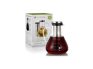 Large Stovetop Safe Glass Teapot/Kettle/Pitcher (50 OZ / 1.5 L / 6 CUPS) – Hot or Iced Tea, Cold Brew Coffee, and Fruit Infused Water System – 2 Free Blooming Teas Included Large Stovetop Safe Glass Teapot/Kettle/Pitcher (50 OZ / 1.5 L / 6 CUPS) – Hot or Iced Tea, Cold Brew Coffee, and Fruit Infused Water System – 2 Free Blooming Teas Included
