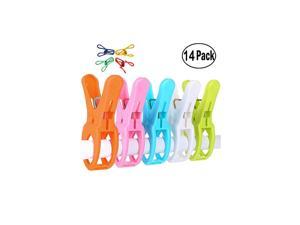 Details about   Beach Towel Clips Jumbo Size Chairs/Pool Lounges/Cruise Plastic Clamp Your From 