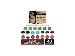 Bold Roast Coffee Collection Variety Pack, Single-Serve Coffee K-Cup Pods Sampler, 40 Count