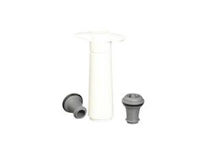 The Original Wine Saver with 2 Vacuum Stoppers – White The Original Wine Saver with 2 Vacuum Stoppers – White