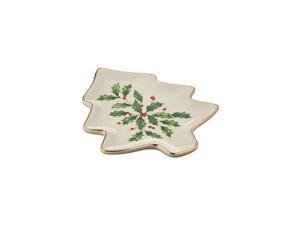 Holiday Tree Shaped Party Plate