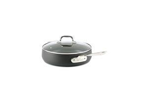 E7853364 HA1 Hard Anodized Nonstick Dishwasher Safe PFOA Free Saute Pan Cookware, 4-Quart, Black E7853364 HA1 Hard Anodized Nonstick Dishwasher Safe PFOA Free Saute Pan Cookware, 4-Quart, Black