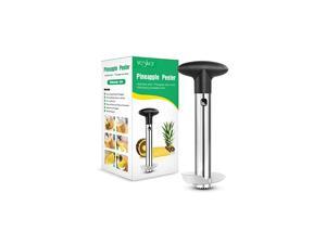 Silver Stainless Steel Pineapple Corer Peeler Stem Remover Blades for Diced Fruit Rings All in One Pineapple Tool Peeler Slicer Silver Stainless Steel Pineapple Corer Peeler Stem Remover Blades for Diced Fruit Rings All in One Pineapple Tool Peeler Slicer