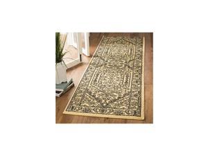 Adirondack Collection ADR108H Oriental Medallion Non-Shedding Stain Resistant Living Room Bedroom Runner, 2'6" x 20' , Gold / Black Adirondack Collection ADR108H Oriental Medallion Non-Shedding Stain Resistant Living Room Bedroom Runner, 2'6" x 20' , Gold / Black