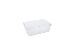 Food Storage Box/Tote for Restaurant/Kitchen/Cafeteria, 12.5 Gallon, Clear (FG330000CLR)