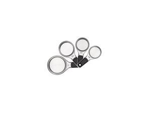 Good Grips 4 Piece Stainless Steel Measuring Cups with Magnetic Snaps