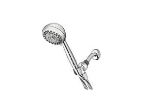 High Pressure Powerpulse Massage Hand Held, 2.5 GPM, Chrome Detachable Shower head with 7 Spray Settings and 5' Hose, XRO-763 High Pressure Powerpulse Massage Hand Held, 2.5 GPM, Chrome Detachable Shower head with 7 Spray Settings and 5' Hose, XRO-763
